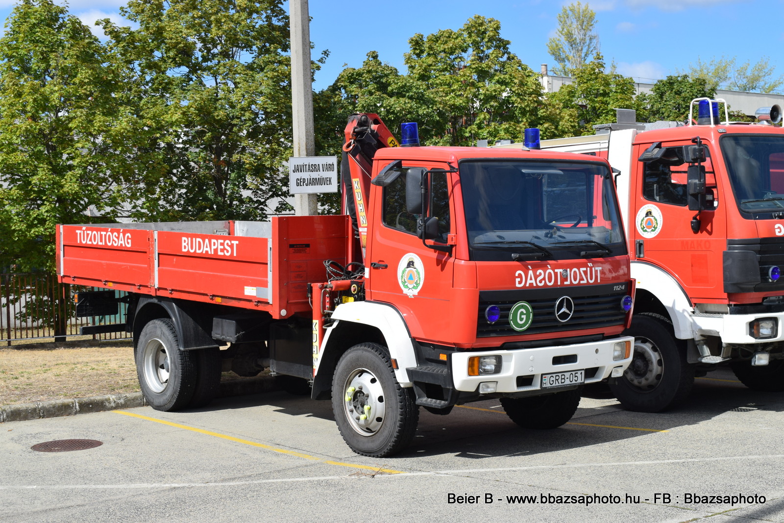 Mercedes 1124 Vegyvédelem