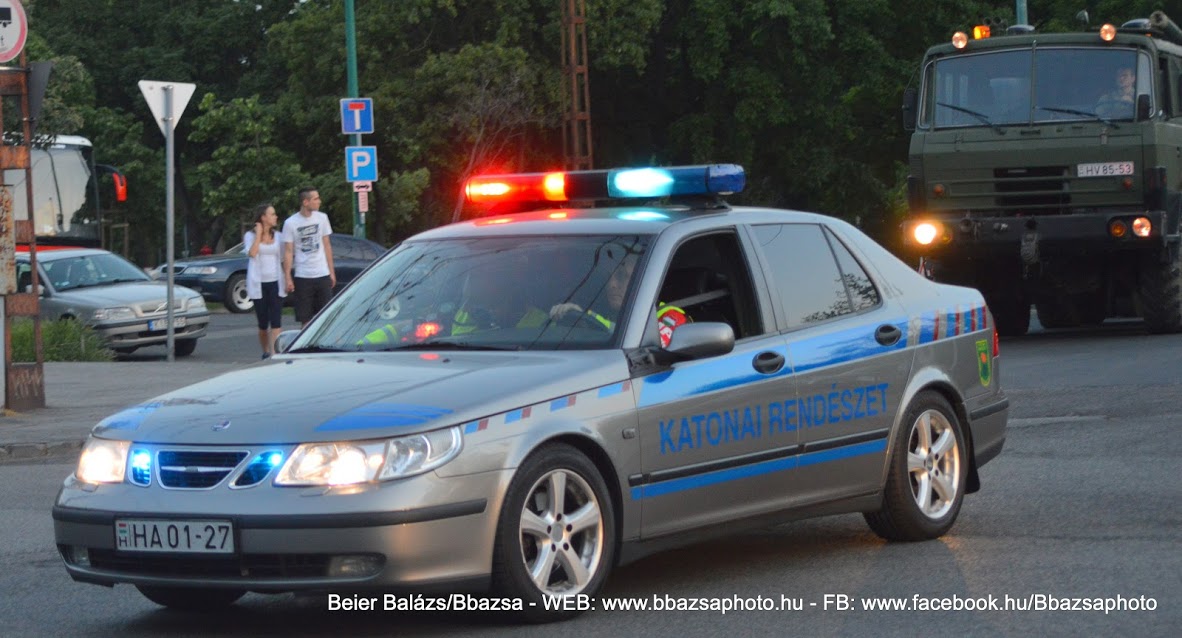 Saab 9-5 – Katonai rendészet