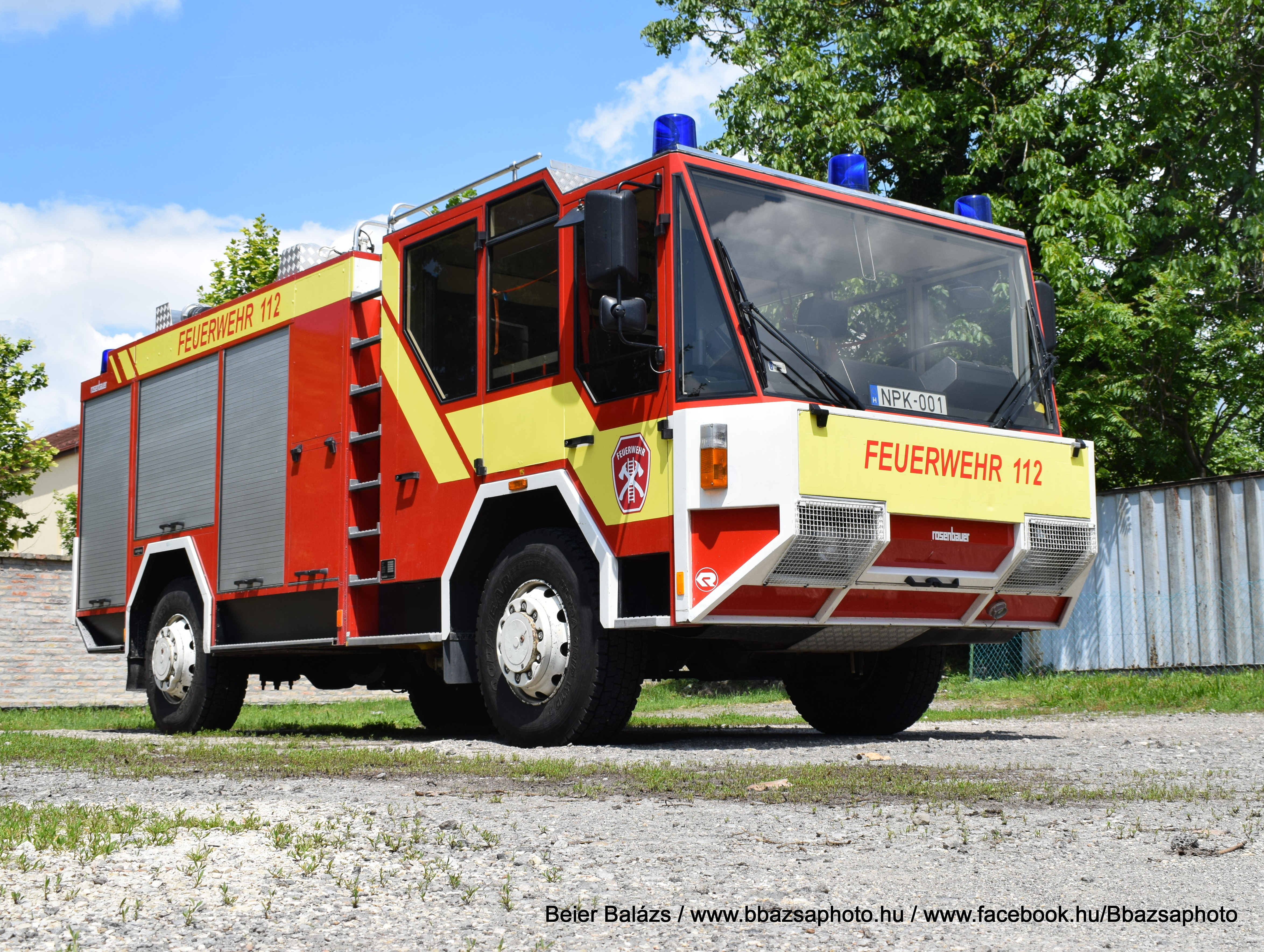 Rosenbauer Falcon Titan – Dunaföldvári Önkéntes Tűzoltó Egyesület / Rescue24