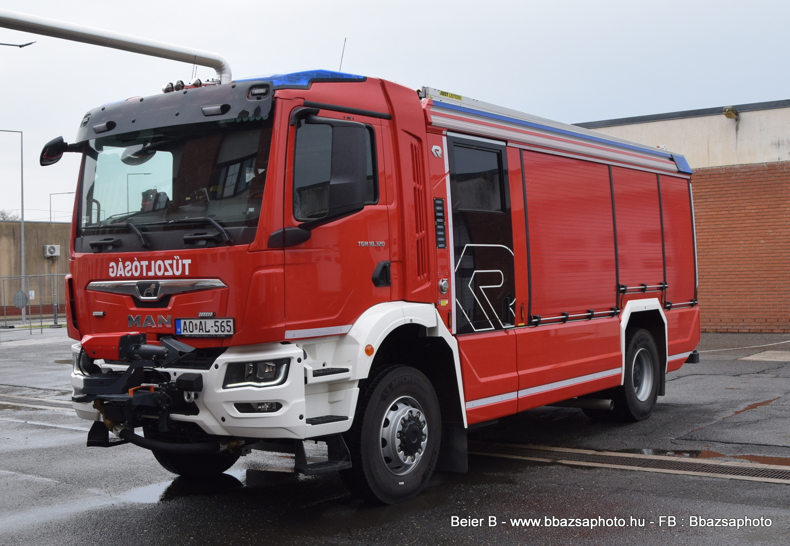 MAN TGM 18.320 Rosenbauer – Paks Atomerőmű