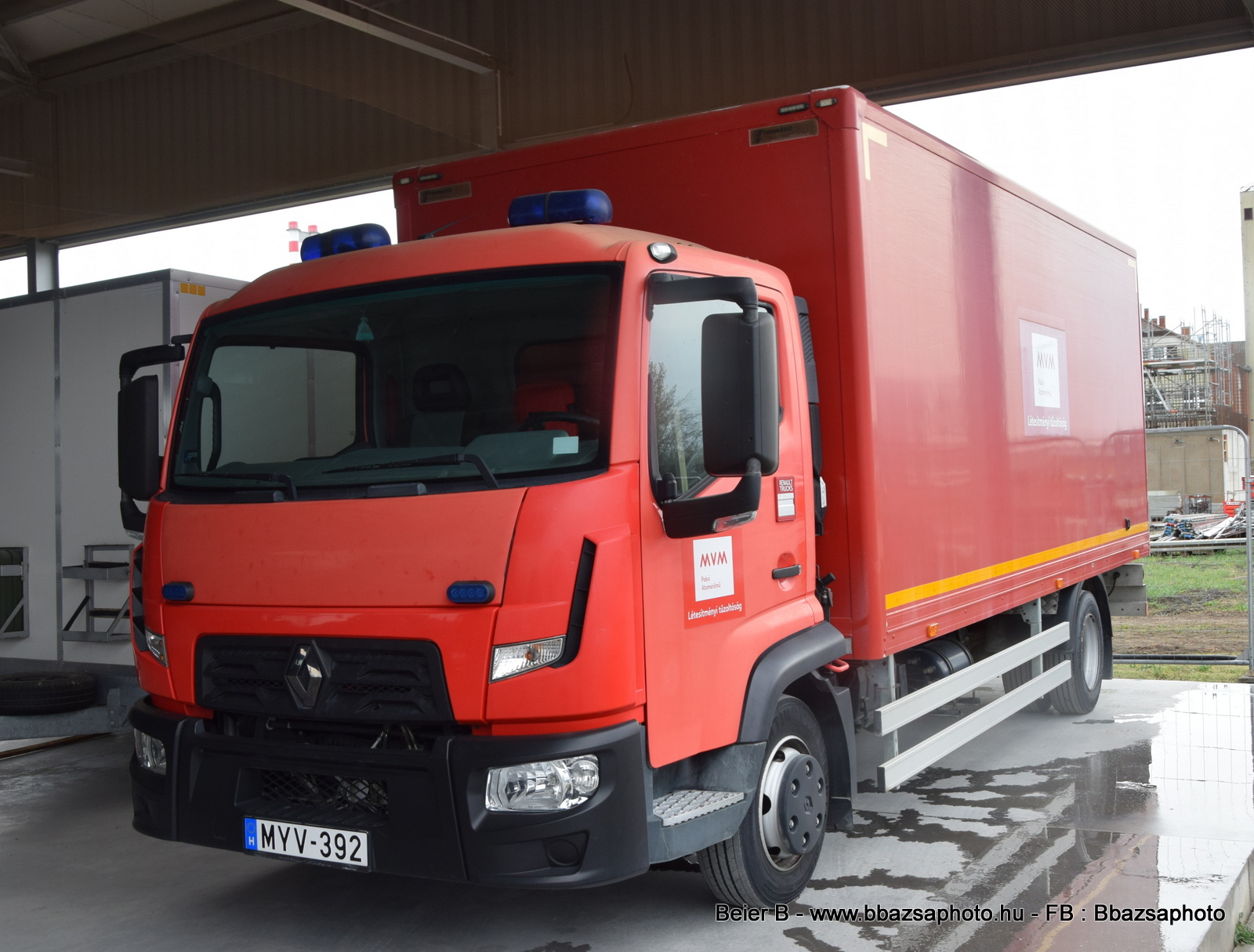 Renault – K teher – Paks Atomerőmű