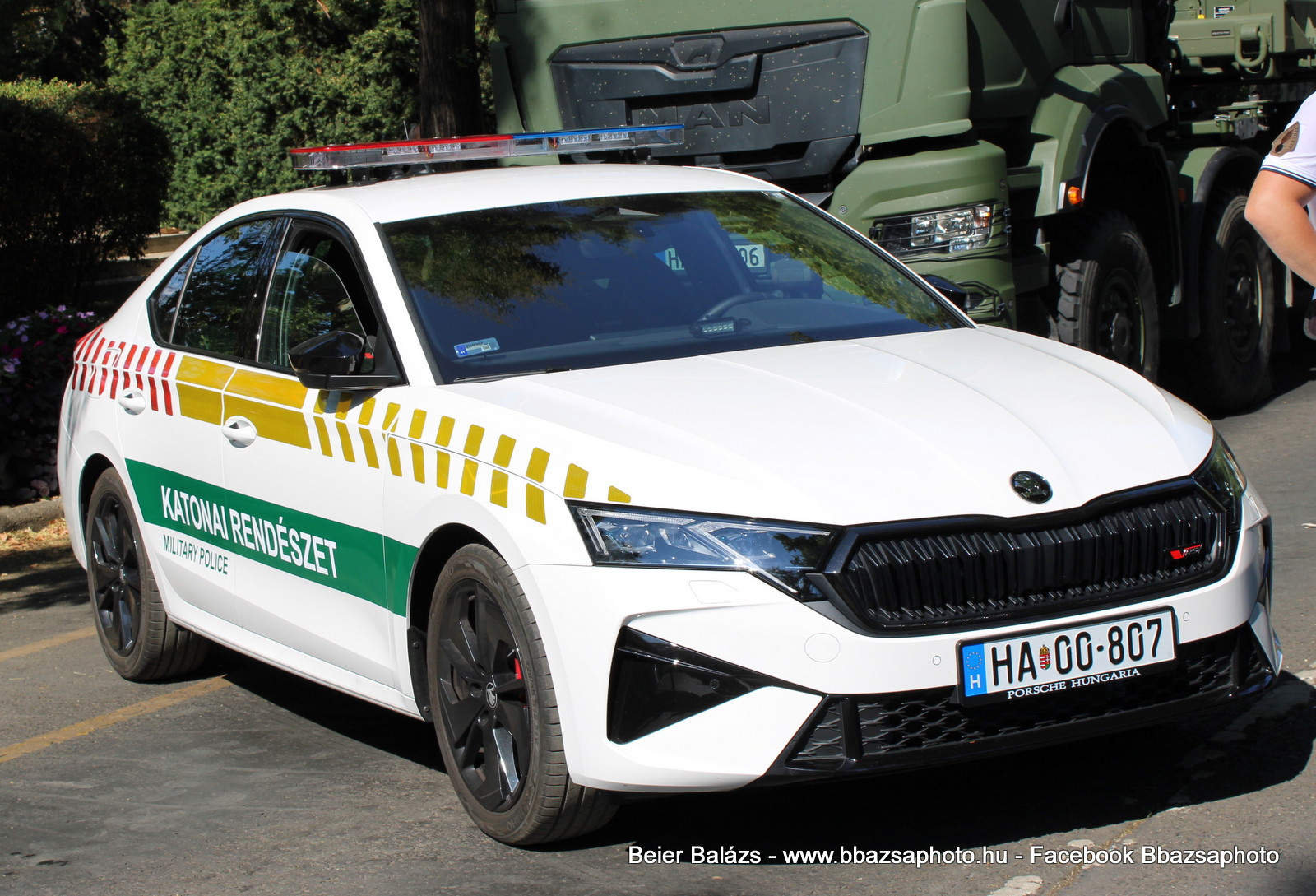 Skoda Octavia IV RS – Katonai Rendészet MP