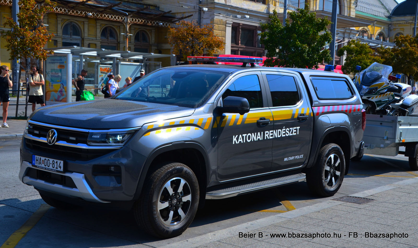 Volkswagen Amarok – Katonai Rendész
