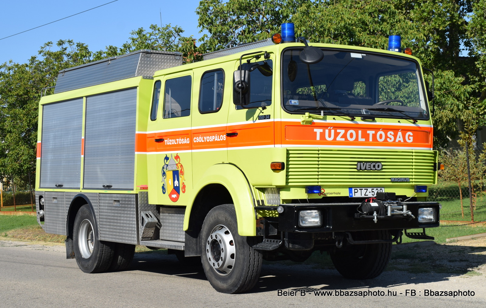 Iveco 150/34 Magirus – Csólyospálos ÖTE
